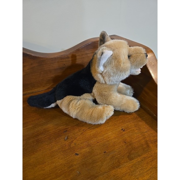 Animal Alley Toys R Us German Shepard Dog Realistic Pink Tongue Plush - Picture 2 of 8